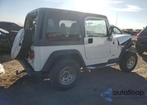 1999 Jeep Wrangler / Tj Se из США, поврежденный, VIN 1J4FY29P5XP490221